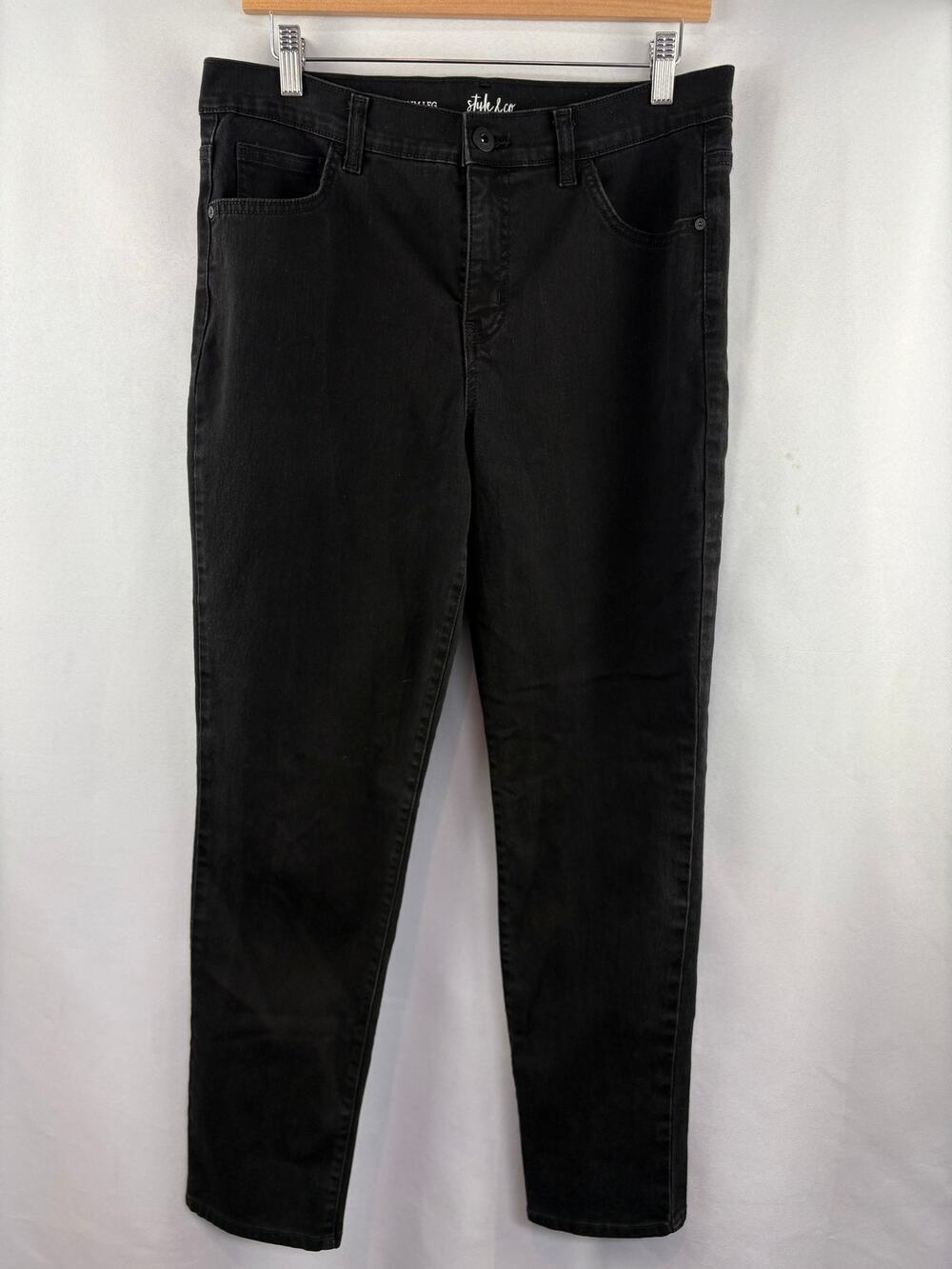Women’s Style&Co Size 12 Black Slim Leg Jeans